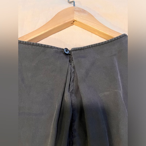 Muji 3/4 sleeve tencel midi relaxed dress - Picture 4 of 7